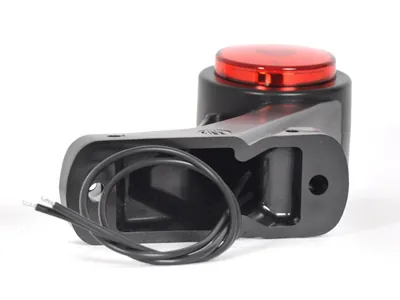 WAS LED Sidomarkeringsljus 12-24V Vit/Röd/Orange med Gummiarm - Bild 3