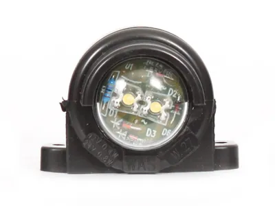 WAS LED-Skyltbelysning 12-24V Svart med Förlängningsdel ECE-Godkänd - Bild 4