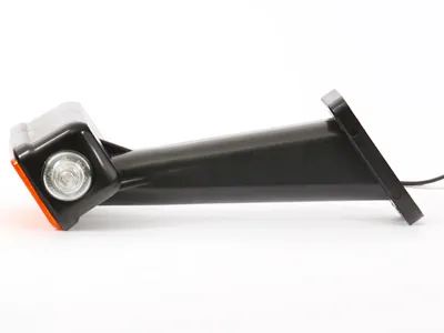 WAS LED Sidomarkeringsljus 24V med Gummiarm - Bärnsten och Vit/Röd - Bild 2