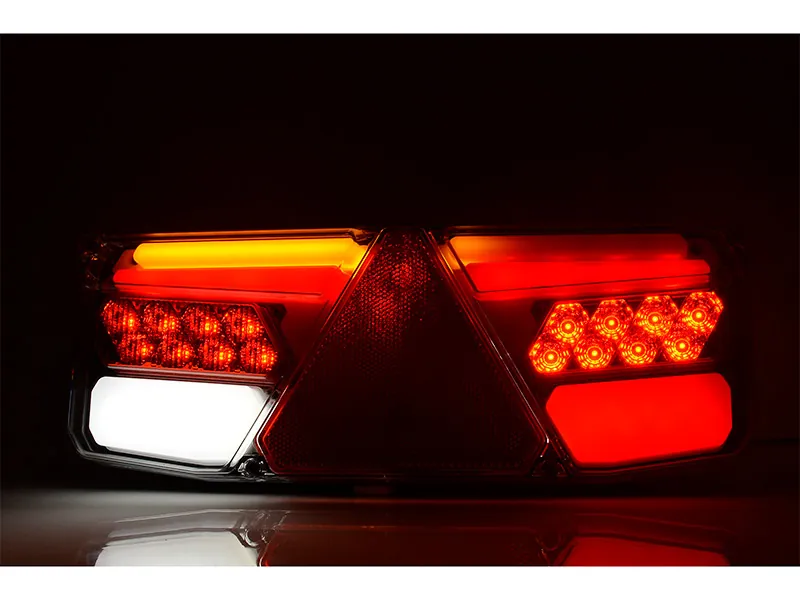 WAS LED Baklampa 12-24V med Dynamisk Blinkers för Släpvagn och Påhängsvagn - Bild 4