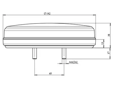 WAS LED-Bakljus 24V Neoneffekt Vänster Dynamisk Blinkers ø142mm - Bild 3