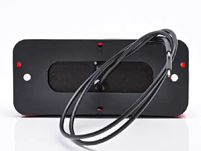 LED-Dimbakljus Röd 12-24V Universal Vänster+Höger 107x47mm - Bild 4