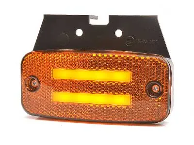 WAS LED Sidomarkeringsljus med Blinkers Amber 12-24V Neon-Effekt - Bild 2