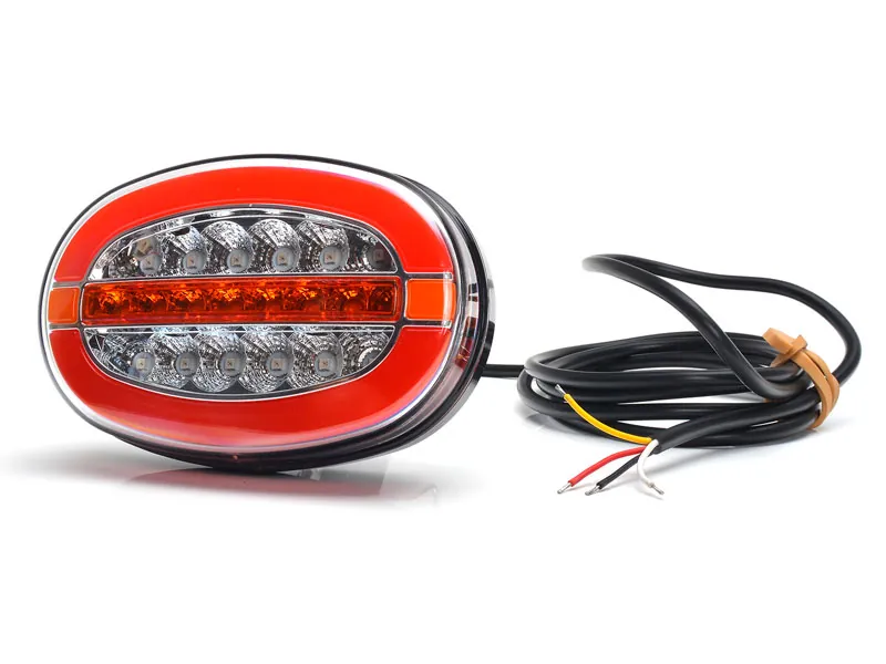 WAS LED-baklampa 3 funktioner 12-24V 136 x 91 mm - Bild 2