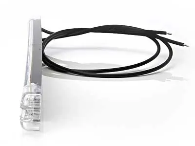 WAS LED Sidomarkeringsljus Vit 12-24V 71.9lm Extra Tunn 10.4mm - Bild 2