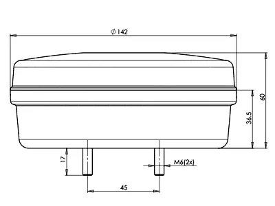 WAS LED-Bakljus 12-24V Multifunktion med Broms Blinkers Dimljus Backljus - Bild 3