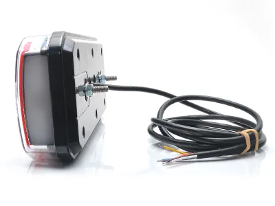 WAS LED Baklampa Multifunktion 12-24V Vänster Släpvagn 306x133mm - Bild 2