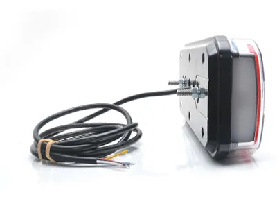 WAS LED Baklampa Släpvagn Multifunktion Höger 12-24V 306mm - Bild 2