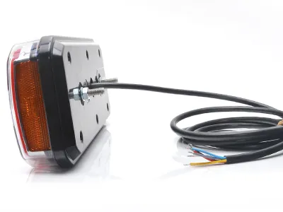 WAS LED Baklampa Släpvagn Multifunktion Höger 12-24V 306mm - Bild 3