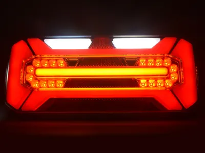 WAS LED Baklampa Släpvagn Multifunktion Höger 12-24V 306mm - Bild 4