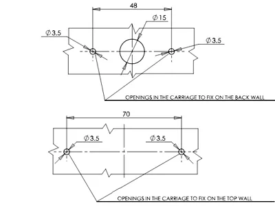 LED Varselljus 12-24V 334lm 4 LED - Godkänt för Fordonsbruk ECE - Bild 8