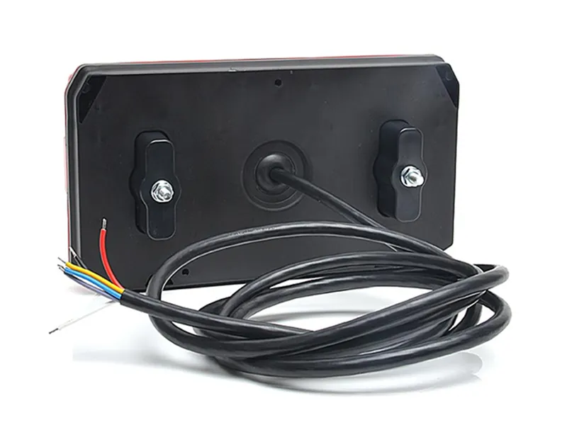 WAS LED Bakljus för Släpvagn 12-24V Multifunktion med Reflexer - Bild 2