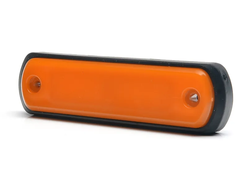 WAS LED Sidomarkeringsljus Bärnsten 12-24V 110mm ECE-godkänd - Bild 2