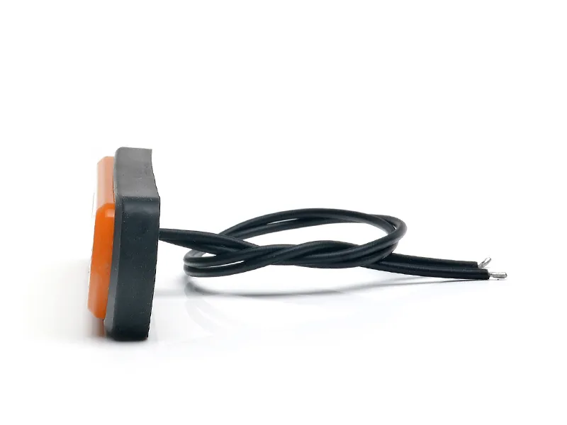 WAS LED Sidomarkeringsljus Bärnsten 12-24V 110mm ECE-godkänd - Bild 3