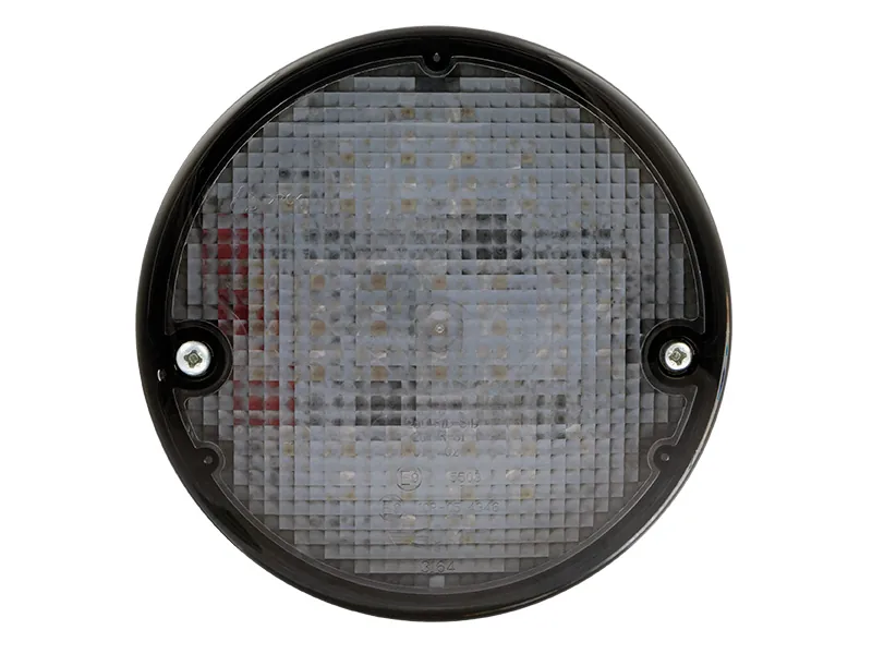 LED-bakljus med Dynamisk Blinkers 12-24V - Mörk Optik 140mm - Multifunktion - Bild 2