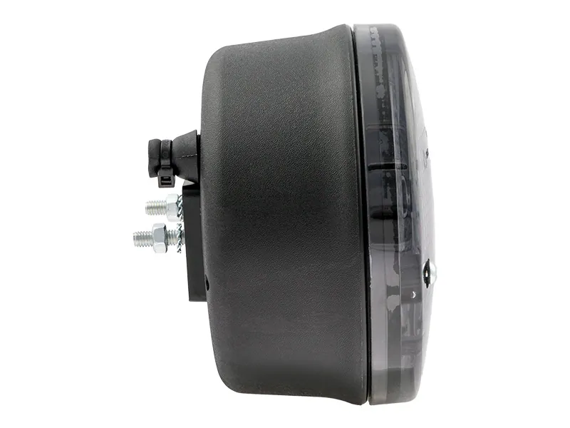 LED-bakljus med Dynamisk Blinkers 12-24V - Mörk Optik 140mm - Multifunktion - Bild 3