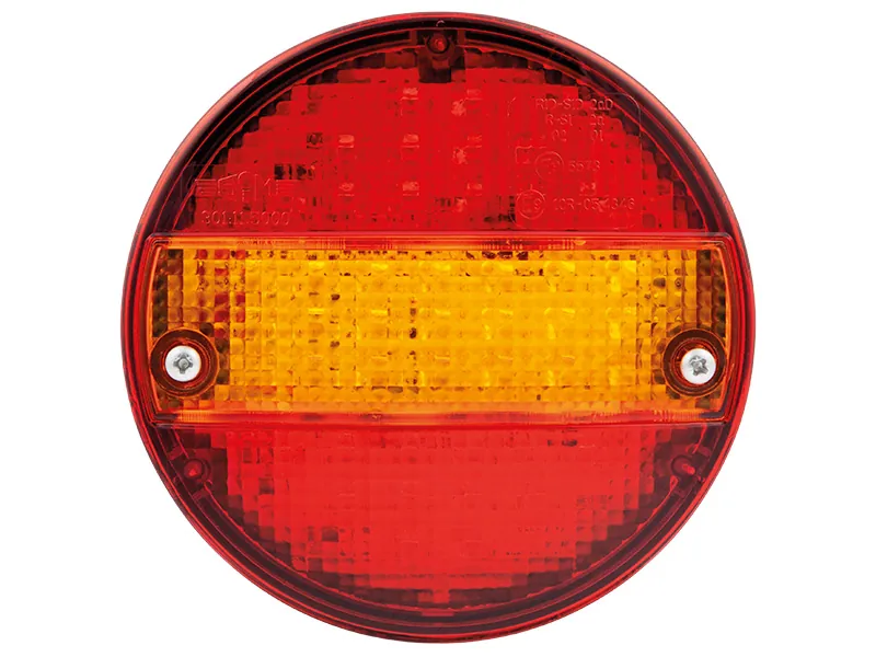 LED Bakljus 140mm 12-24V Multifunktion med Dynamisk Blinker - Bild 2