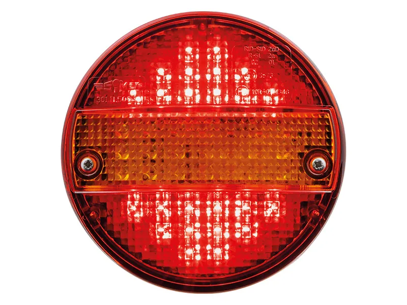 LED Bakljus 140mm 12-24V Multifunktion med Dynamisk Blinker - Bild 5