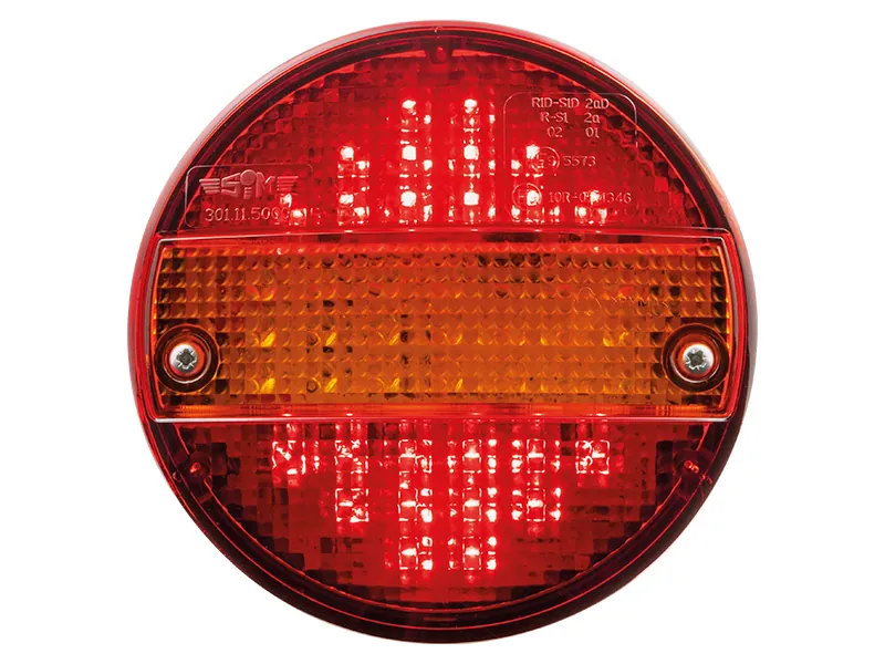 LED Bakljus 140mm 12-24V Multifunktion med Dynamisk Blinker - Bild 6