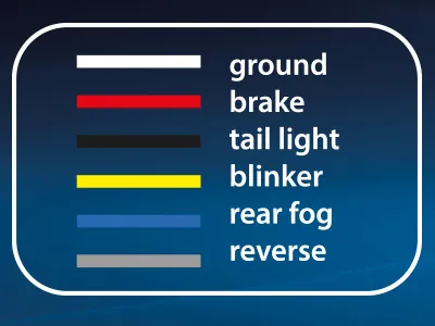 AUTOLINE LED-Bakljus Vänster 12-24V med Dynamisk Blinkers 354x140mm - Bild 2