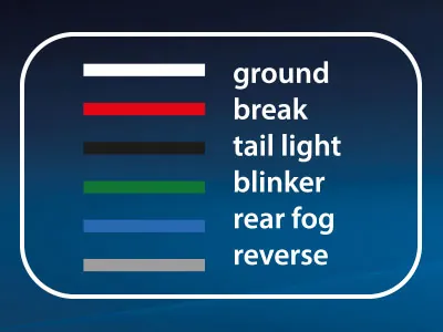 AUTOLINE LED-Bakljus Höger 12-24V med Dynamisk Blinkers 186x206mm - Bild 2