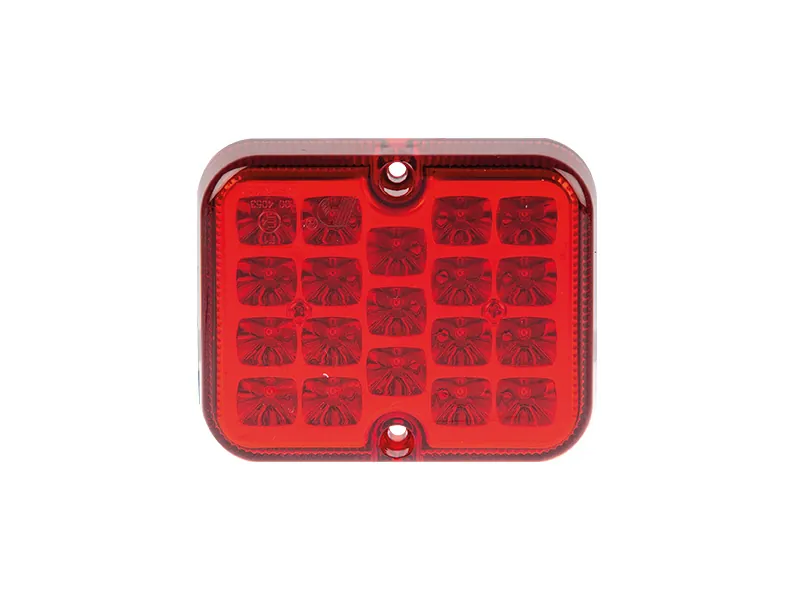 AUTOLINE LED-Dimbakljus 19 LED 12-24V 100x80mm E-godkänd - Ledextraljus.eu