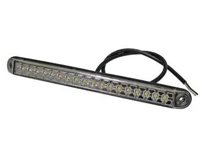 LED Arbetsljus och Backljus 18x PowerLED 24V 252mm - Godkänt för Backning - Ledextraljus.eu