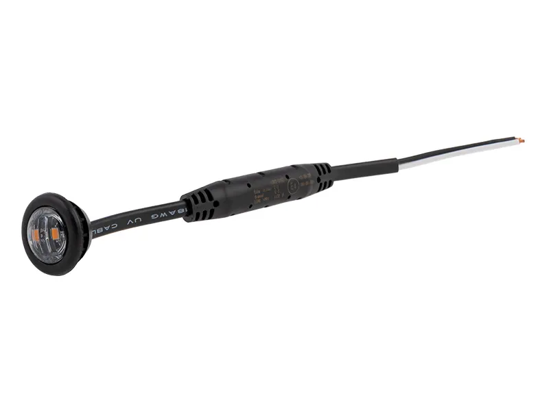 OPTIBEAM DARK PHANTOM LED Sidomarkeringsljus 8-32V ø19mm - Bild 5