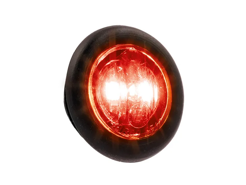 OPTIBEAM DARK PHANTOM LED Sidomarkeringsljus 8-32V ø19mm Rökfärgad - Bild 2