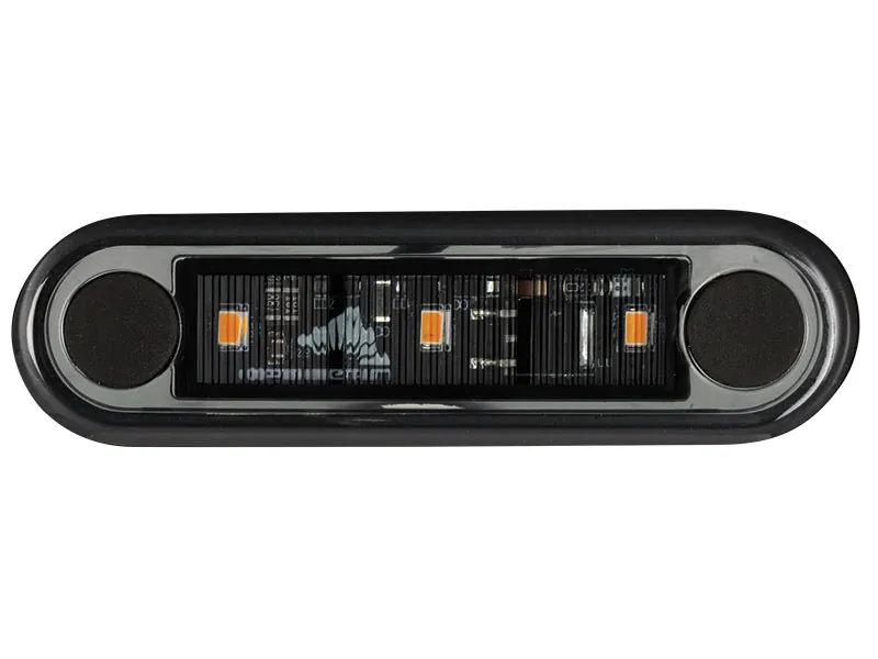 Optibeam Dark Phantom LED-positionsljus gul 79,5 x 22,5 mm, 0,5 m ADR-kabel - Bild 2