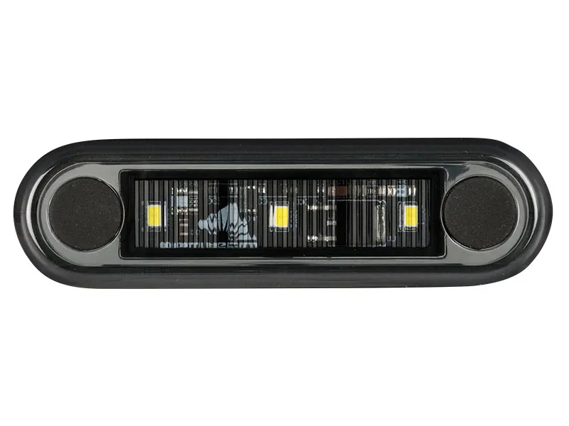 Optibeam Dark Phantom LED-positionsljus vit 79,5 x 22,5 mm, 5 m ADR-kabel - Bild 2