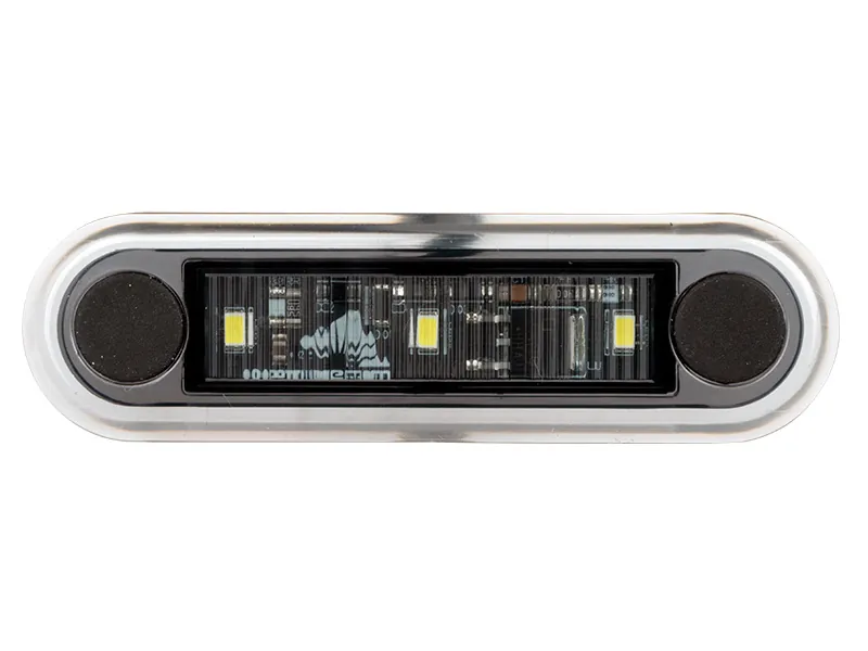 Optibeam Dark Phantom LED-positionsljus vit 79,5 x 22,5 mm, 5 m ADR-kabel - Bild 4