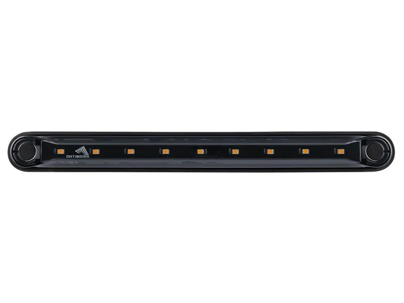 Optibeam Dark Phantom LED-positionsljus gul 239,4 x 24,6 mm, 0,5 m ADR-kabel - Bild 2