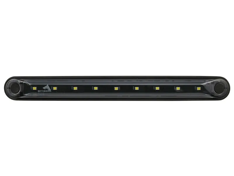 Optibeam Dark Phantom LED-positionsljus vit 239,4 x 24,6 mm, 5 m ADR-kabel - Bild 2