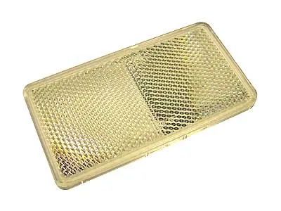 Reflektor Klar 55x105mm med Klisterfäste - Ledextraljus.eu