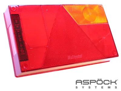 Aspöck Extra Glasskydd 240x140mm för Släpvagnsbelysning - Ledextraljus.eu