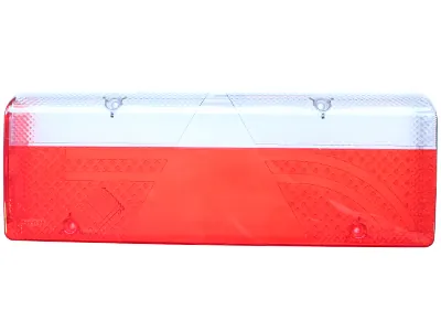 Aspöck Extra Glaskåpa 400x153mm - Höger - Reservdel för Släpvagnsbelysning - Ledextraljus.eu