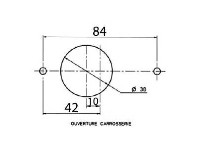 Sidomarkeringsljus Bärnstensgult med Reflektor - 110x50mm T10 Sockel - Bild 3