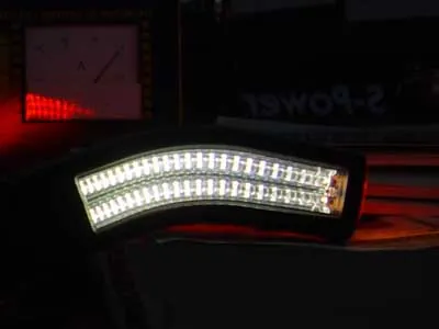 PROPLAST LED Sidomarkeringsljus med Gummiarm 12-24V 5000K Vänster ADR - Bild 2