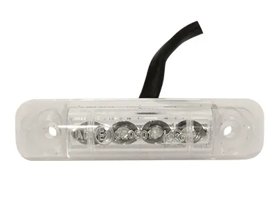 JOKON LED Sidomarkeringsljus Vit 24V 4 LED Ytmontage - Ledextraljus.eu