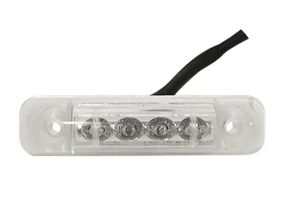 JOKON LED Sidomarkeringsljus Gul 12V 4 LED Ytmontage - Ledextraljus.eu