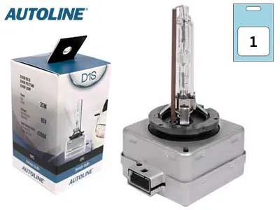 AUTOLINE Xenon D1S 85V 4300K Xenonlampa för Bilstrålkastare - Ledextraljus.eu