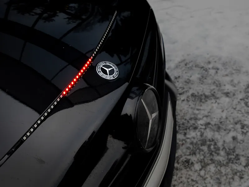 Night Rider Tuning Light Röd LED-list 60cm 12V - Bild 3