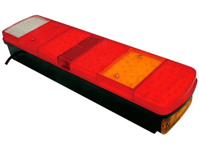 LED-Bakljus 7-kammarsystem 24V Vänster Scania-modell E-godkänt - Bild 2