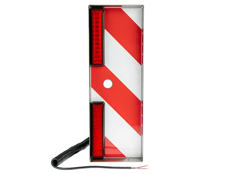 LED-lampor för bred last 525x180mm röd bakljus vänster 13.8-28V - Ledextraljus.eu