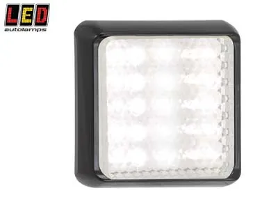 LED AUTOLAMPS LED-backljus 12-24V Ytmontage Svart Fäste ECE-godkänd - Ledextraljus.eu