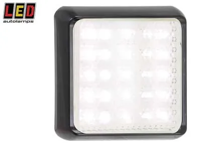LED AUTOLAMPS LED-Backljus 12-24V Svart Fäste ECE-Godkänt 96mm - Ledextraljus.eu