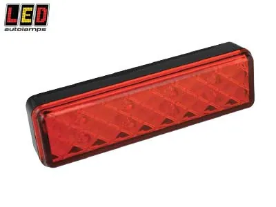 LED Autolamps LED-dimbakljus 12-24V 135mm Slim - Ytmontage ECE-godkänd - Ledextraljus.eu