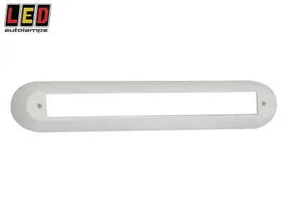LED Autolamps Ersättningsfäste Vit - för Kompakt Slimline Baklampa Ytmontage - Ledextraljus.eu