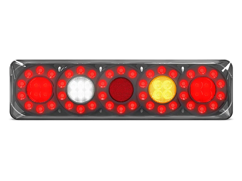 LED Autolamps LED-bakljus 387mm 12-24V Multifunktion - Bild 2